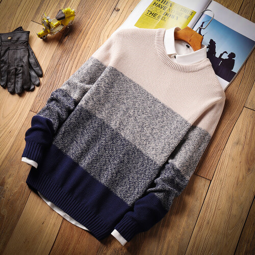 Men Vintage Sweaters Pullovers Men s Autumn Winter Classic Soft Cotton Warm Thick O Neck Sweater Coat Pullover Men Plus