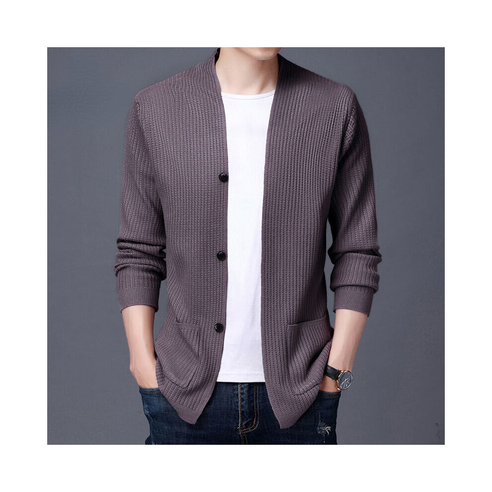 Mens Cardigan Jackets Coats Streetwear Windbreaker Autumn Overcoat Casual Sweater Jacket Men Clothing D139-image-OPC-PBR5WB2-NEW