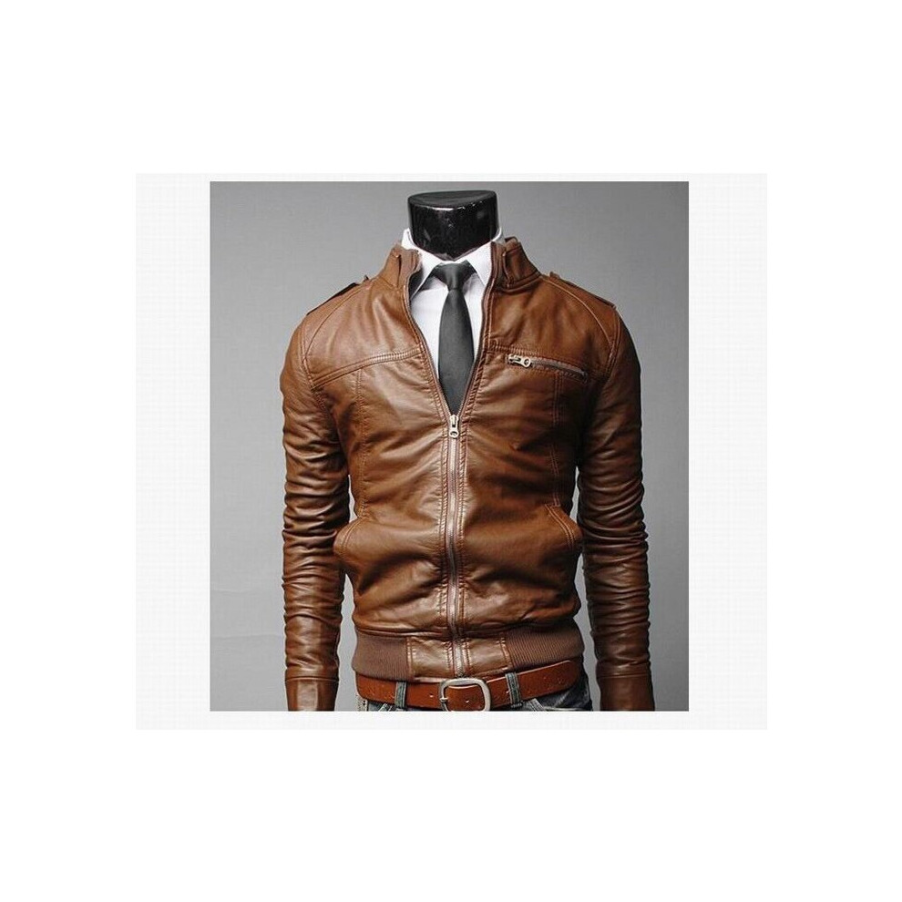 2021men leather coat Autumn Winter Leather Men Jacket Motorcycle Leather Male Jacket Coat Warm Men's PU Jacket-image-OPC-PBR5XDW-NEW