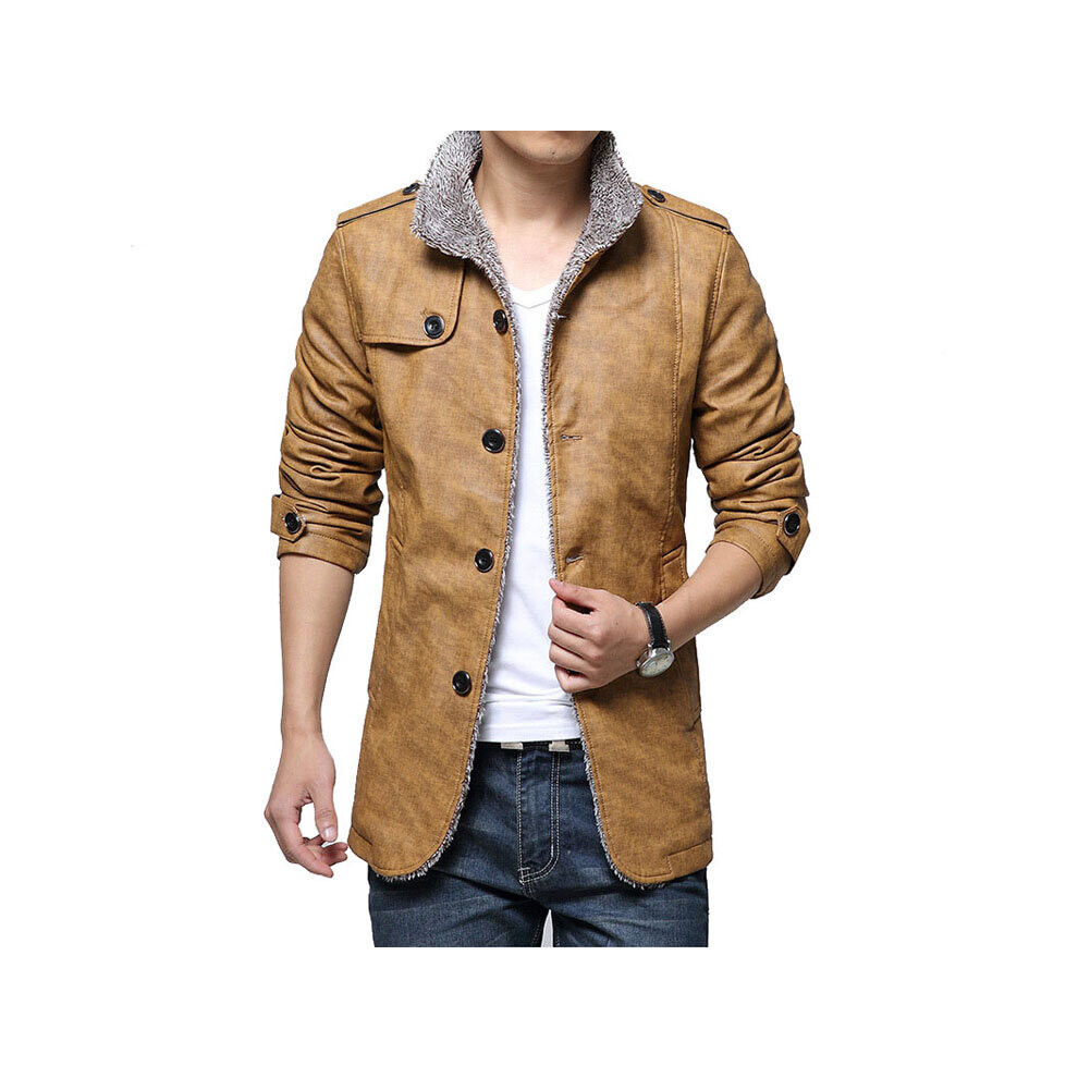 PU Leather Jacket Men Winter Thick Inner Wool Leather Coat Men Thermal Stand Collar Faux Leather Coat Warm Jacket,YA519-image-OPC-PBR5XDT-NEW