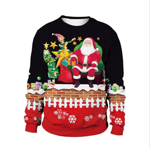 Mens 3d christmas outlet jumpers