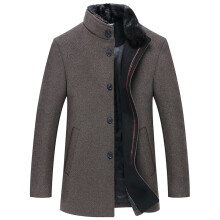 Mens Big And Tall Work Coats And Jackets Men's Stand Collar Woolen Coat Business Casual Woolen Coat Young Men's Winter Jackets