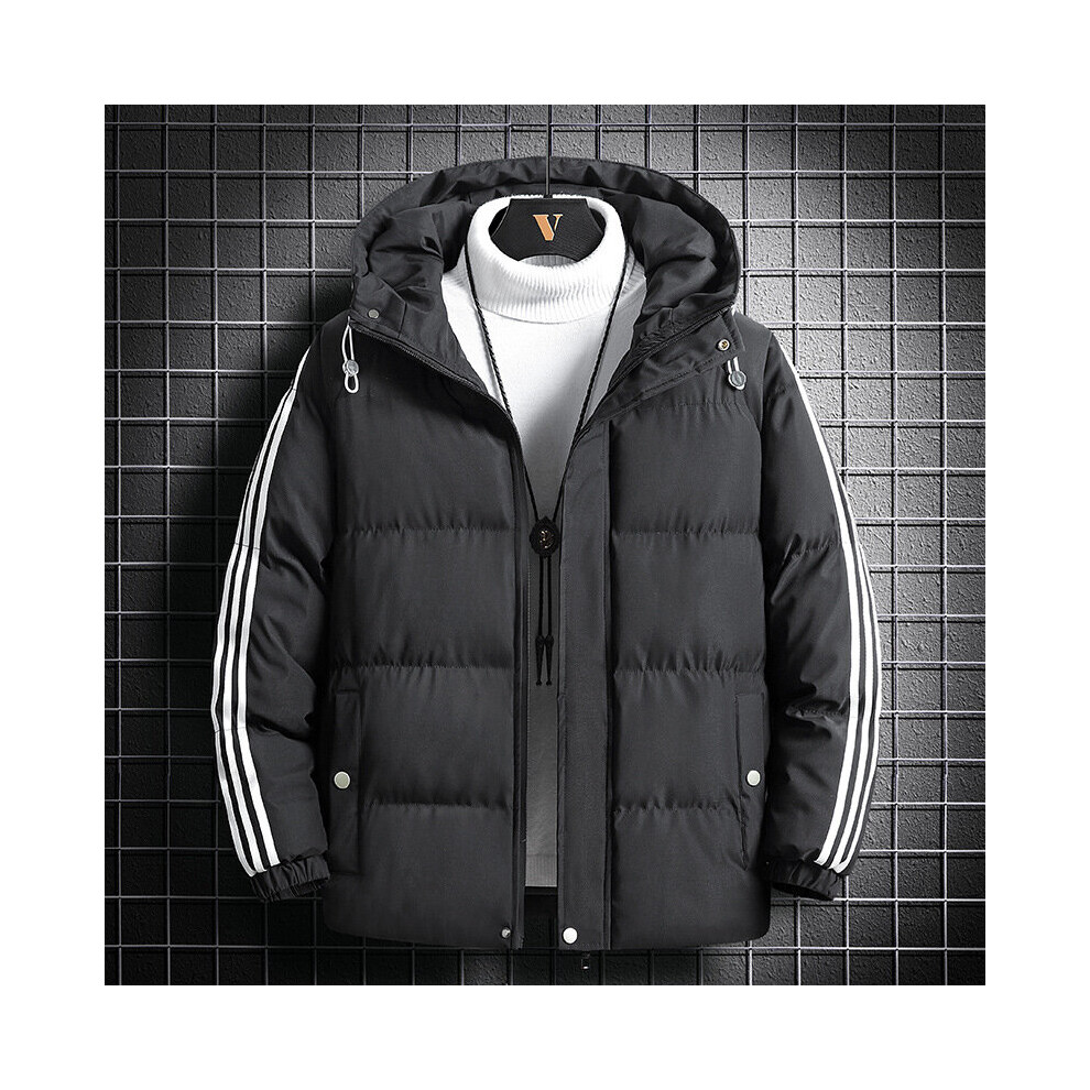 Men's Autumn Winter Parkas Mens Jacket Hoodie Casual Men Clothing High Male Stripe Coats Plus Size 6XL-image-OPC-PBR62ZF-NEW