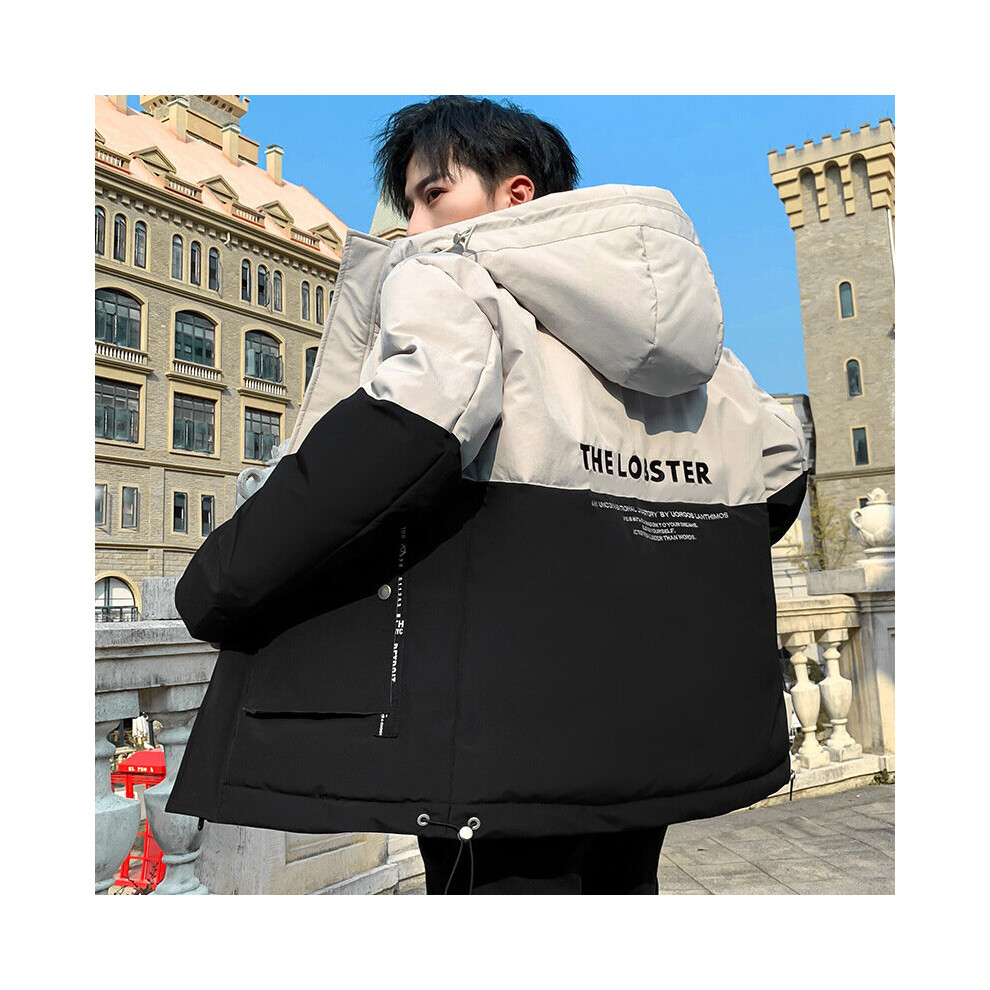 Autumn And Winter Style Oversized Parka Men's Thickened And Velvet Parka Warm Jacket Cotton Down Jacket Man Coat-image-OPC-PBR65CF-NEW