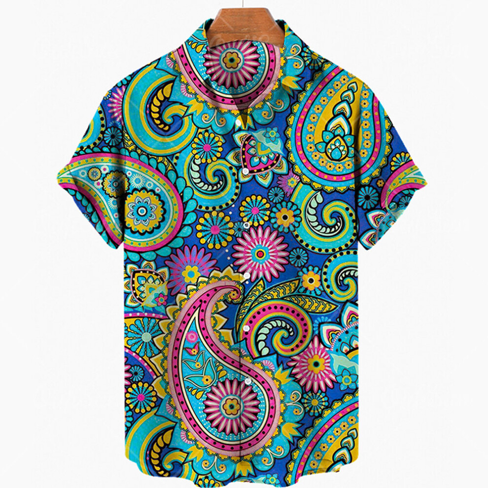 2022hawaiian Shirt Classic Retro Casual Beach Hawaiian Shirt Plus Size 5xl Men's Short Sleeve Loose Tops2022 Hawaii-image-OPC-PBR6988-NEW