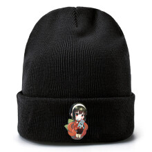 Anime SPY?FAMILY Unisex Kids Warm Knitted Cap Cartoon Print Autumn Winter Adult Bouncy Hats Student Outdoor Wool Knit Hat
