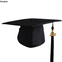 Bachelor Graduation Hat University Master Doctor Academic Hat Student Graduate Hats School Uniform Formal Caps with Tassel