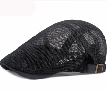 HT3191 Berets Kids Child Spring Summer Hat Breathable Mesh Cap Boys Girls Adjustable Beret Cap Sun Hat Kids Ivy Newsboy Flat Cap