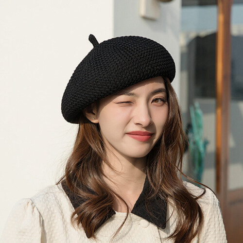 Casual Women Girls Classic French Style Beanie Solid Color Cap Artist Painter Hat Beret Hat – Buy The Best Products In The Online Store