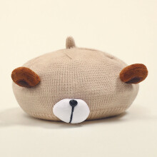 Newest Children's Knitted Beret Hat Solid Boy Warm Hats Autumn Winter Painter Cap Girls Boy Kids Bonnet Accessories
