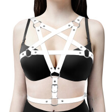Women Suspenders Goth Sexy Lingerie Harness Leather Punk Garter Belt Stockings Belts Body Buttocks Bondage Belts Harness