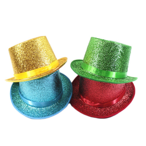 Jazz dance sequins cap modern dance performance hat 2