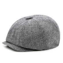 Children's Cap Vintage European and American Baby News Children's Cap British Forward Cap Junior Student Octagonal Beret