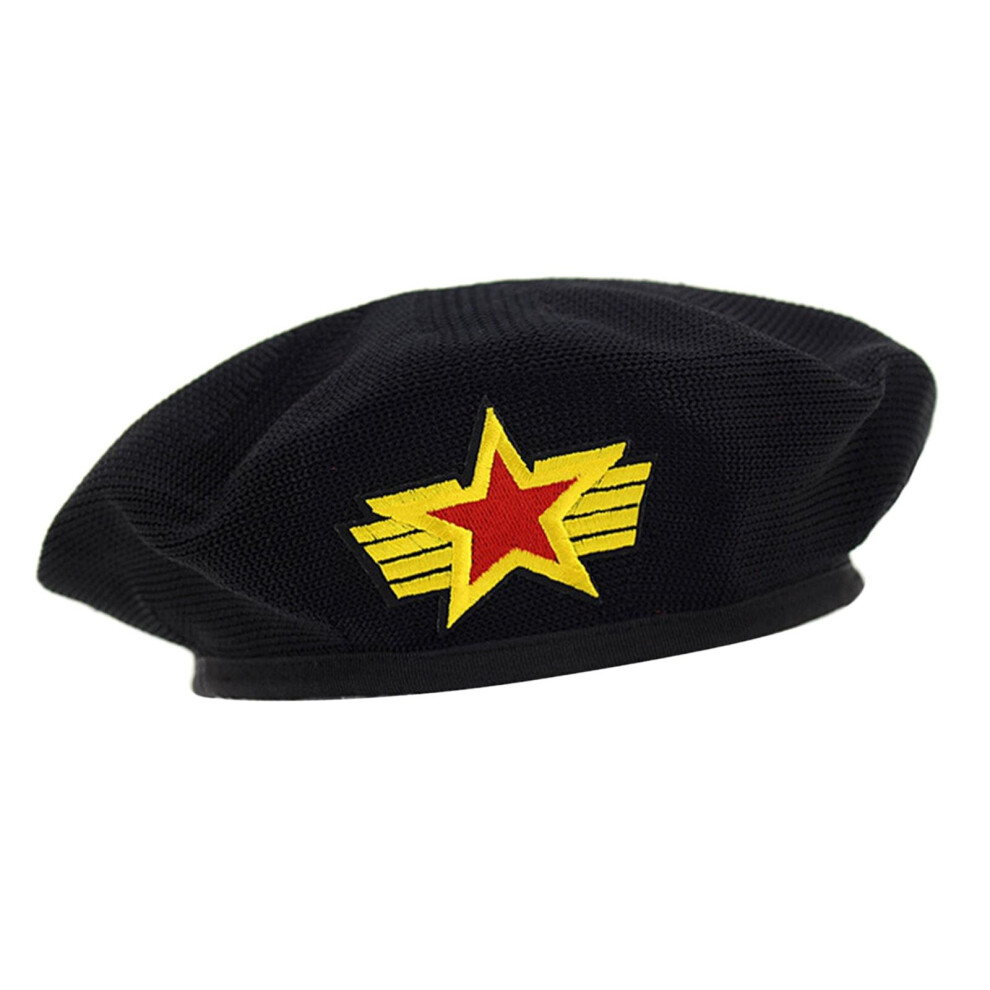 Beret Sailors Hat Pentagram Adjustable All Seasons Unisex for Performance Stage-image-OPC-PBR6QST-NEW