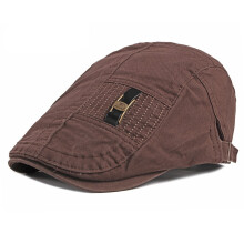 Thin Big Beret Hat for Boys Men Beret Summer Cap Adjustable 100% Cotton Young Adult Spring and Summer Solid