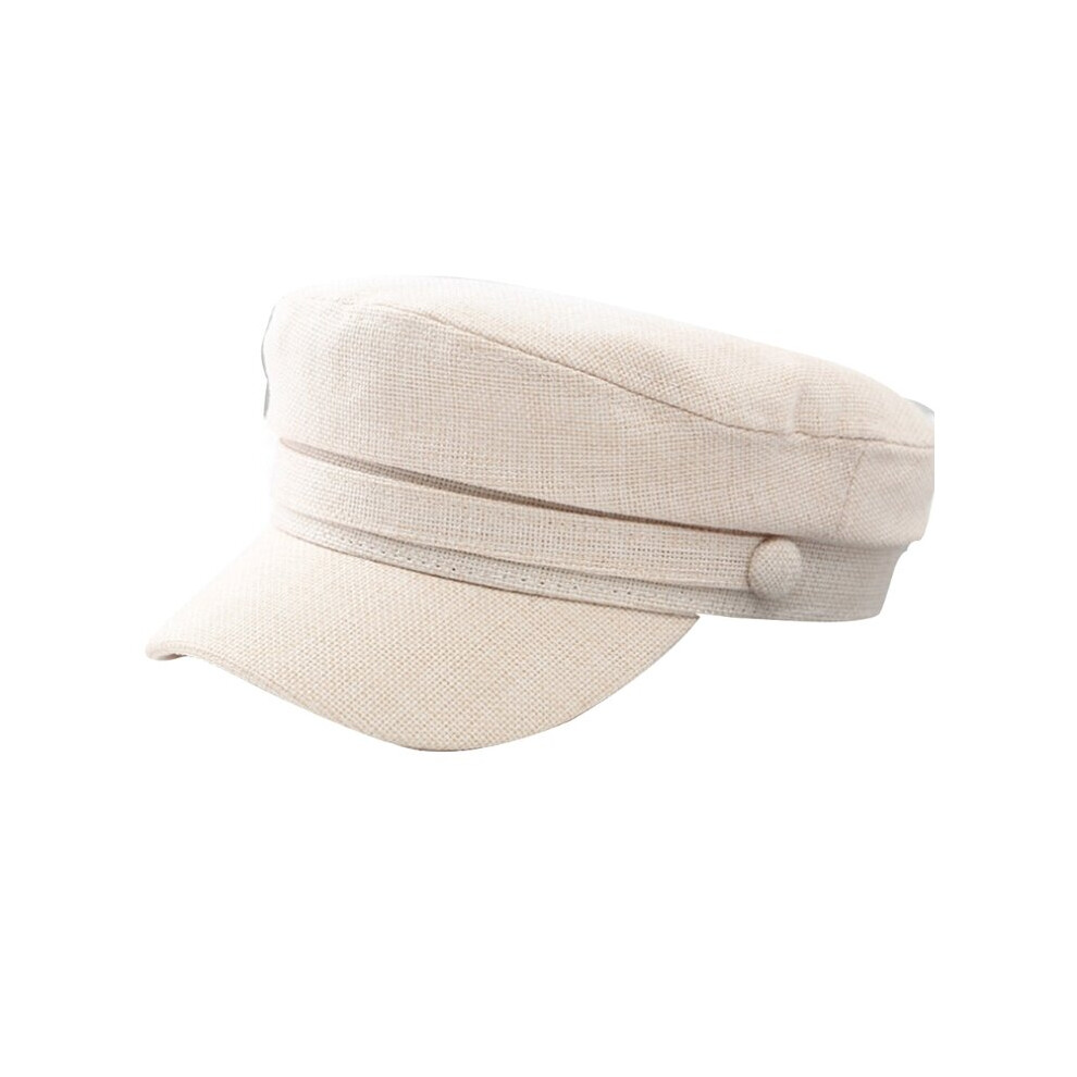 896E Casual 22.05-22.83in Cotton Linen Retro Beret Artist Hat Cap Beret Navy Hat Newsboy Outdoor Leisure Hat Autumn-image-OPC-PBR6RSS-NEW