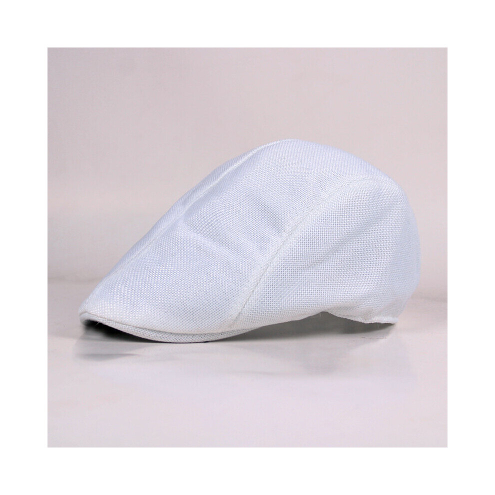 Men's and Women's Cotton and Linen Beret Breathable Cap Forward Cap Outdoor Sun Hat Adjustable Wild Hat Sun Hat-image-OPC-PBR6TDB-NEW