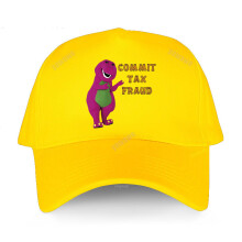 Commit Tax Fraud Baseball Cap Hat Boys Casquette Printed Bonnet Outdoor Women Hip Hop Fish Czapka Solid