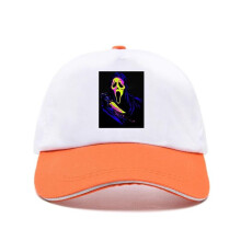 Ghost Face Neon - Scream - Baseball Cap - & Licensed - Horror 04-301-13 Summer Style Casual Wear Baseball Caps