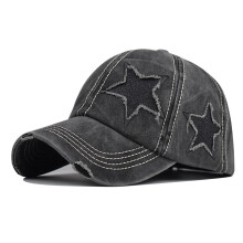 Women High Ponytail Baseball Cap Glitter Star Hip Hop Fitted Cap Bun Trucker Hat Outdoor Autumn Summer Casual Multicolor