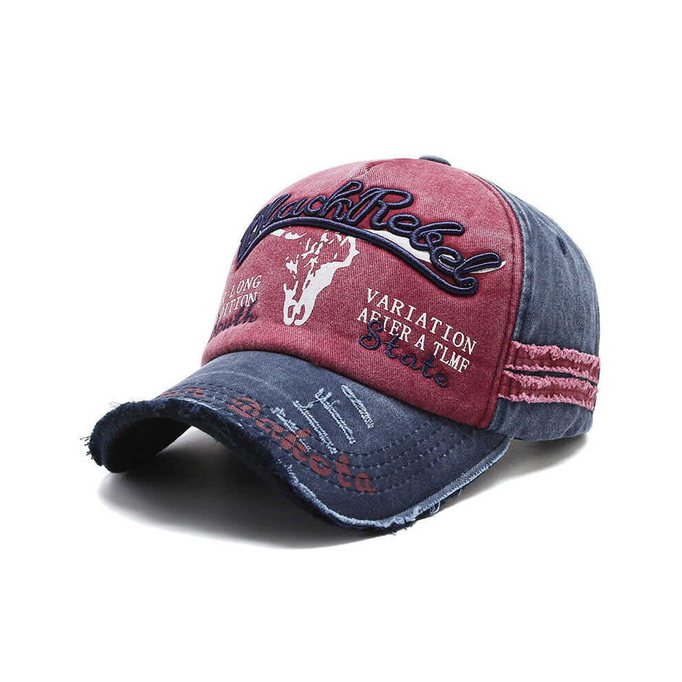 Baseball Caps Women's Hip Hop Caps Hole Letters Cap for Men Outdoor Dad Cap Adjustable gorras Unisex-image-OPC-PBR6WDF-NEW