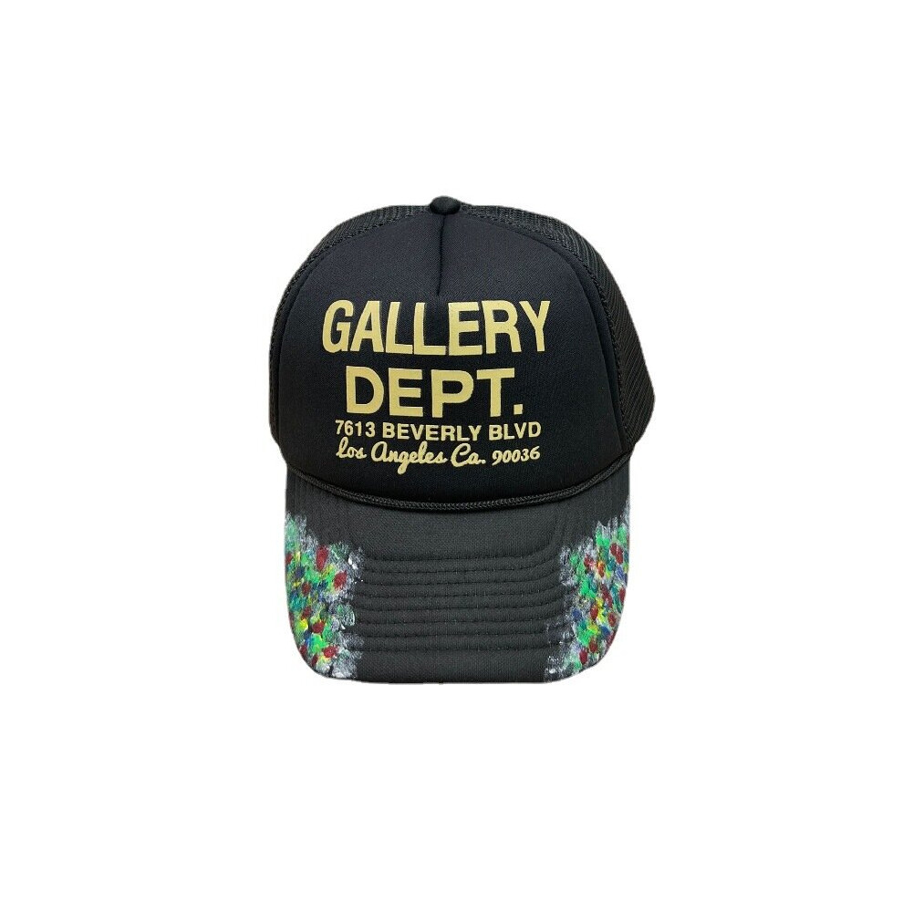DEPT Graffiti Letter Truck driver hat for Men and Women-image-OPC-PBR6X8P-NEW