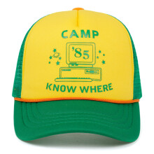 Stranger Think Camp Hat Cosplay Hat Dustin Baseball Retro Mesh Thinking Hats Adult Unisex Prop Accessories Hip Hop Caps