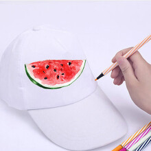 hand-painted cap baseball cap blank children DIY art painted cap