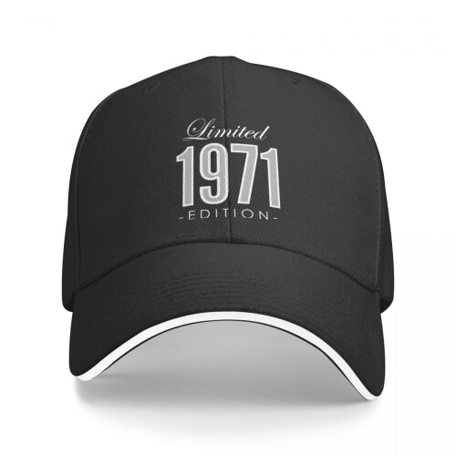 1971 Edition Birthday Baseball Cap Meaning University Hip Hop Hats High