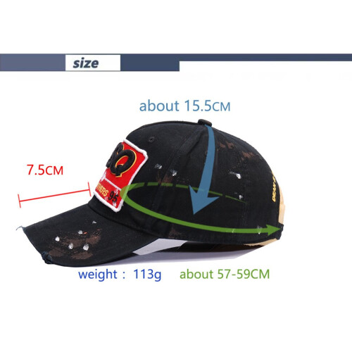 Baseball Cap Men's Baseball Cap Cotton Unisex Adjustable cap men 2