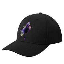 Horse Baseball Cap Girls Polyester Print Baseball Hat Retro Hiphop Cap