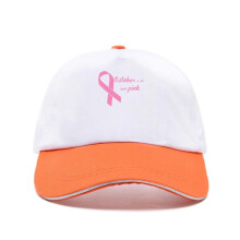 October is All About PINK Women Baseball Cap Breast Cancer Awareness Hat