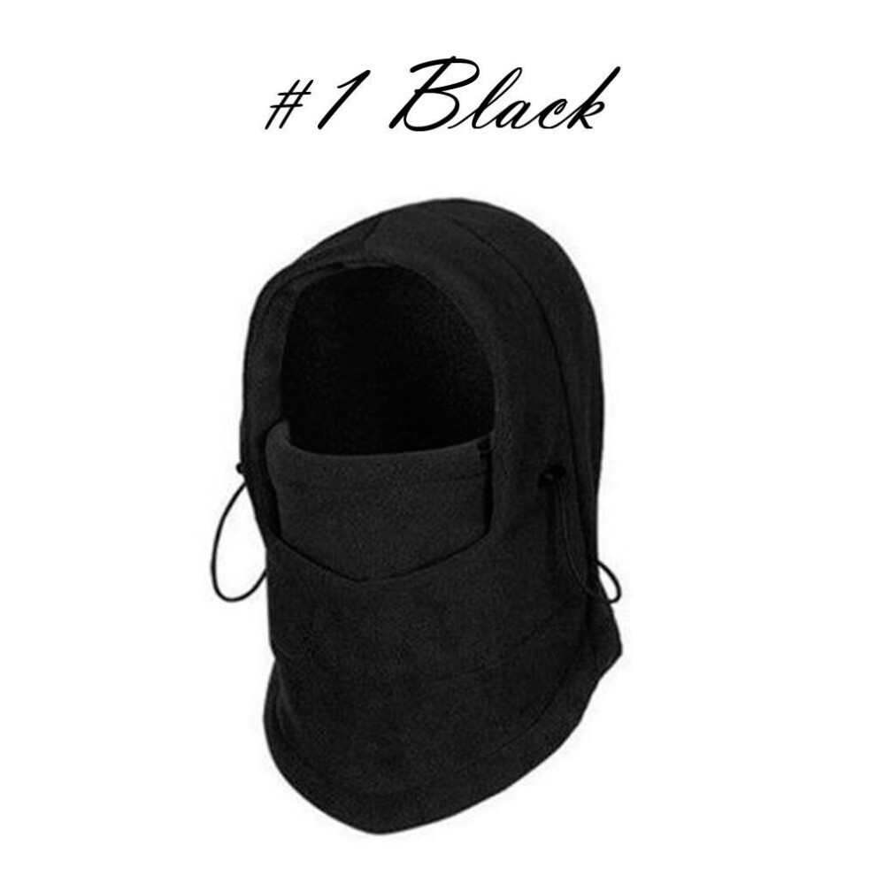 Unisex Polar Fleece Hood Hat Beanie Ski Snow Cap Snood Scarf Warmer Thermal Winter Thick Snow Cap Face Mask Cycling Hat Outdoor-image-OPC-PBR72WS-NEW