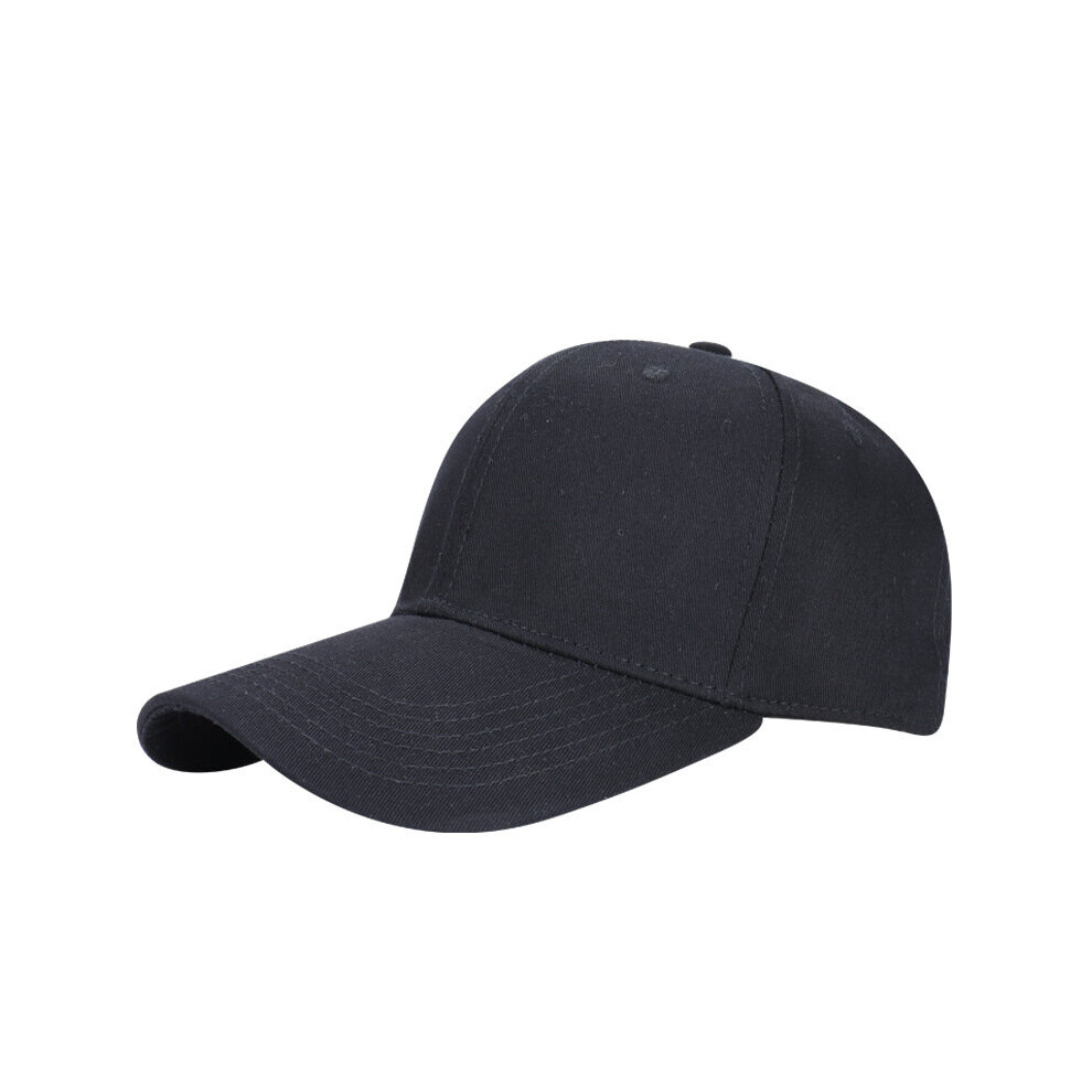 Men's Spring and Summer Oversized Big Waistline Deepened Cap Solid Men's Sunshade Baseball Cap-image-OPC-PBR6ZM5-NEW