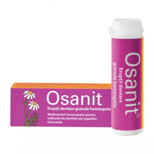 Osanit Homeopathic granule dental eruptions, 7.5 g granules