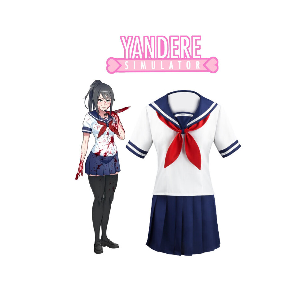 Yandere Ayano Simulator Aishi Jk Uniform Cosplay Costume Gaming