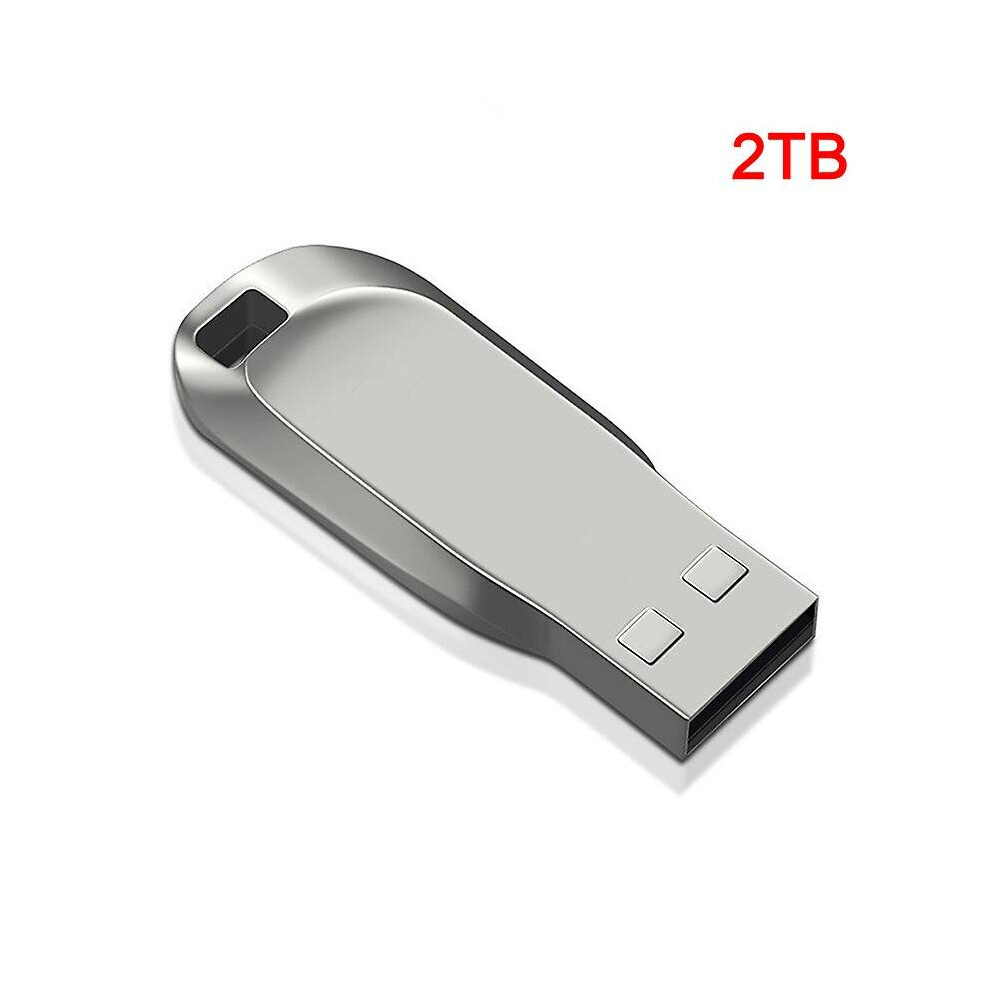 (2TB, Silver) Usb 3.0 2tb Flash Drive Pendrive High-speed Data Memory Storage Flash Disk Stick