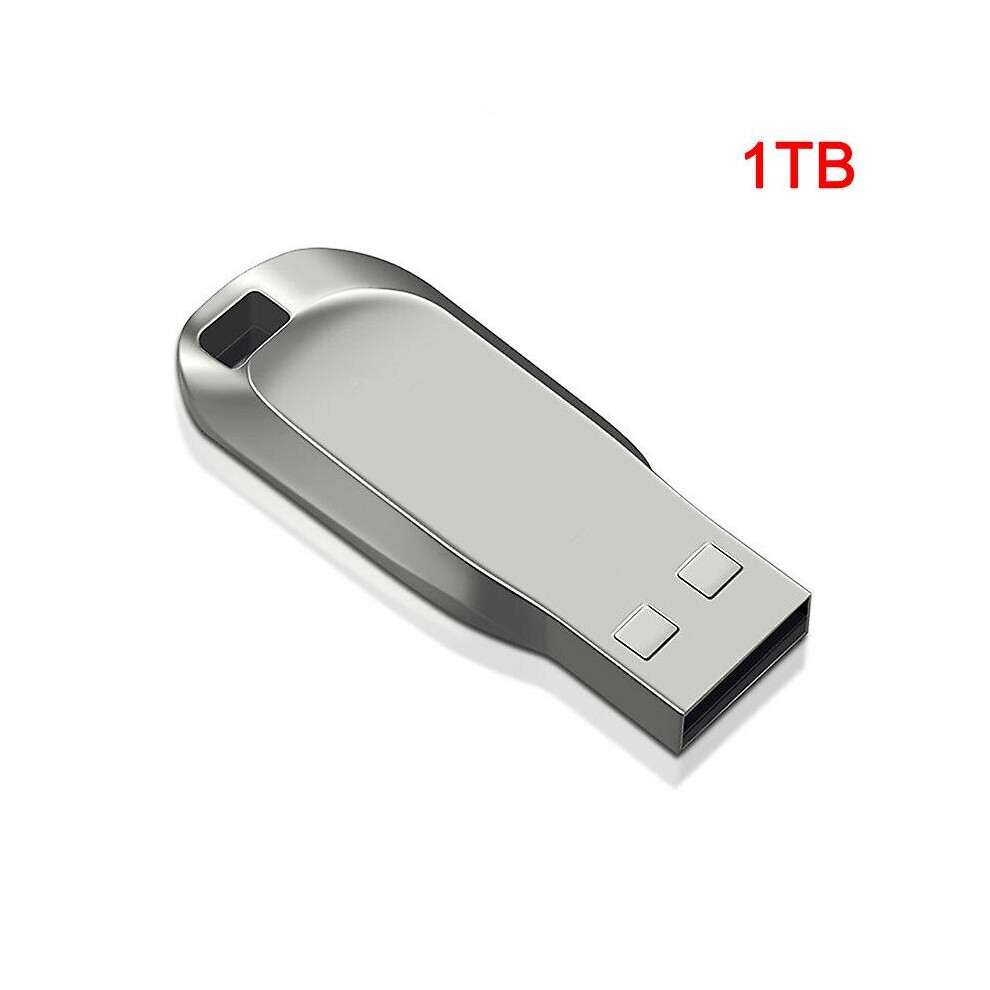 (1TB, Silver) Usb 3.0 2tb Flash Drive Pendrive High-speed Data Memory Storage Flash Disk Stick