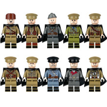 Oficial 10pcs Figura Militar Blocos de Construção Mini Jogo de Ação Puzzle Prenda Rapaz