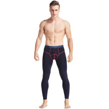 Men Long Johns Mens Leggings Man Modal Tight Thin Thermal Pants Solid Underwears Men Home Lounge Sleep Bottoms