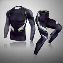 Men's Thermal underwear Set MMA Tactics Fitness leggings base Compression Sports suit underwear Long Johns Men Clothing