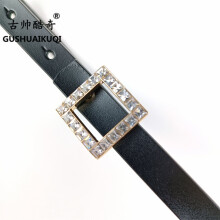 2023New children's belt leather women's belt European and American belt 1.5cm of postage