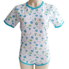 bule face printing bodysuit/adult onesie/adult bodysuit/adult baby romper/abdl clothes/printed adult bodysuit