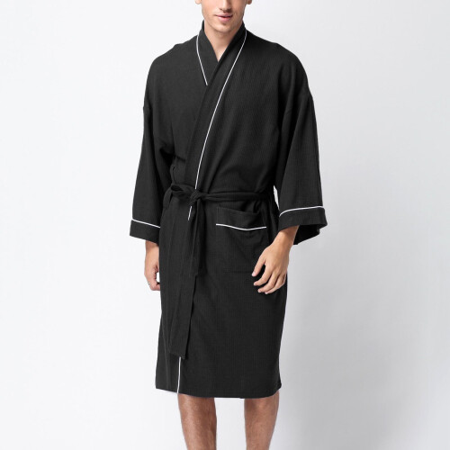 Sock Boy Bathrobe Soft Cotton Bathrobe Spring Robe