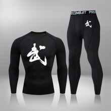 Men's Compression Sportswear Legging Tights T-Shirt Men's Clothes Thermal Underwear Men's Running Many Colors Are