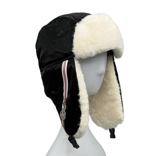 Cycling Cap Women Waterproof Snow Travel Flight Hat Solid Flight Cap