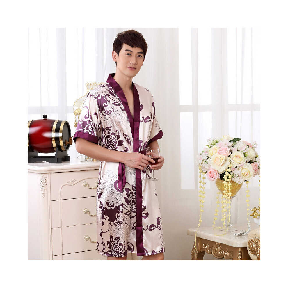 Short sleeve summer dressing gown online