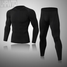 High Skiing Underwear Set Winter Sport Thermal Underwear Running Tights Suit Comprehensive Training Compressed Clothes