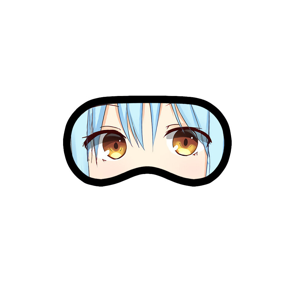 Multicoloured That Time I Got Reincarnated As A Slime Cosplay Eye Mask Cartoon Eyepatch Student Protection Sleep Eyemask Gift
