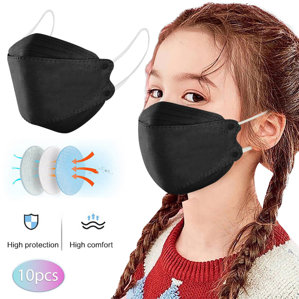 Kids Girl Pink Mask Droplet And Haze Prevention Fish Non-Woven Face Mask Halloween Cosplay Protection Face Mascarillas 885658907099
